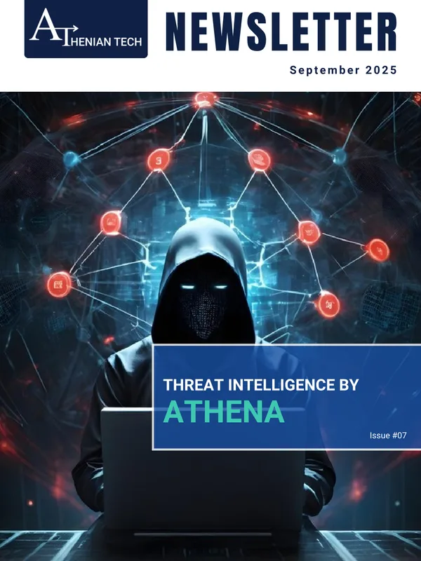 Cover of Threat Intelligence by Athena — September 2025