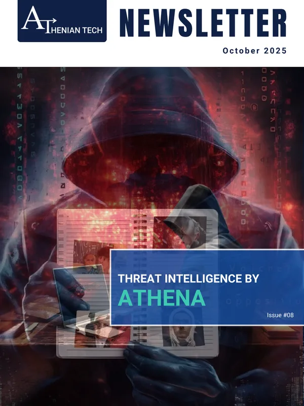 Cover of Threat Intelligence by Athena — October 2025
